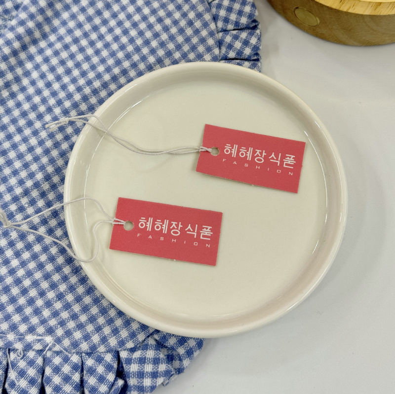 Etichete de preț pentru bijuterii, cu șnur atașat, stil scris de mână, imprimare digitală, personalizare disponibilă, marcă Jiang liang