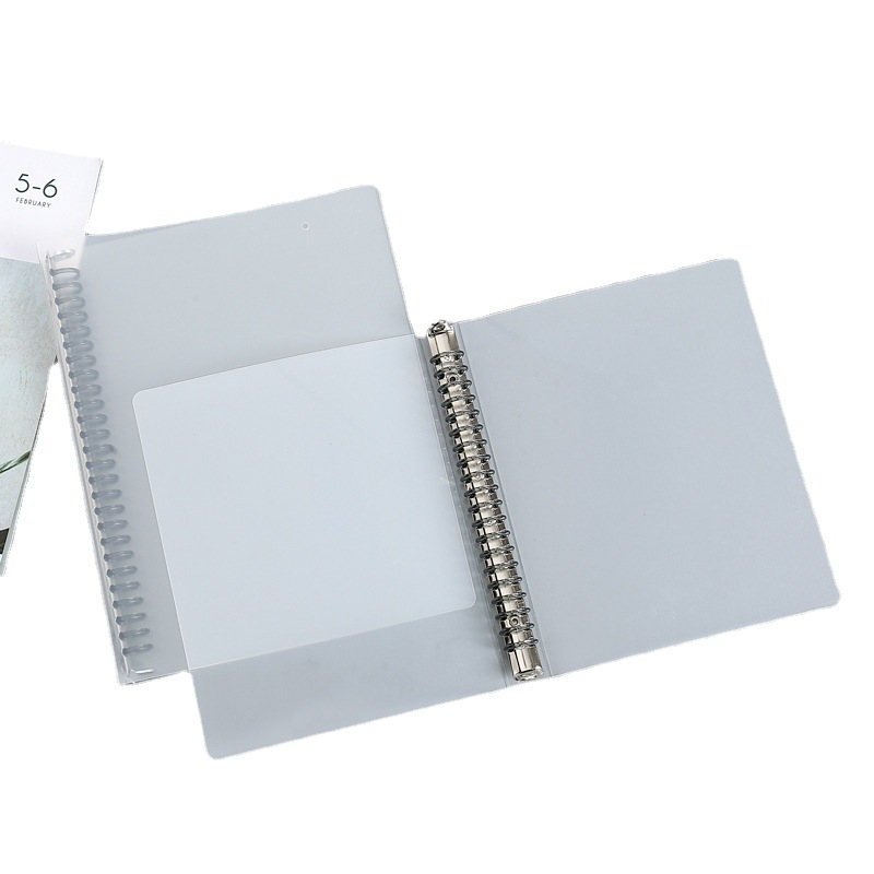 Bilježnica B5 s PVC koricom, povez s odvojivim listovima, 80 gsm papir
