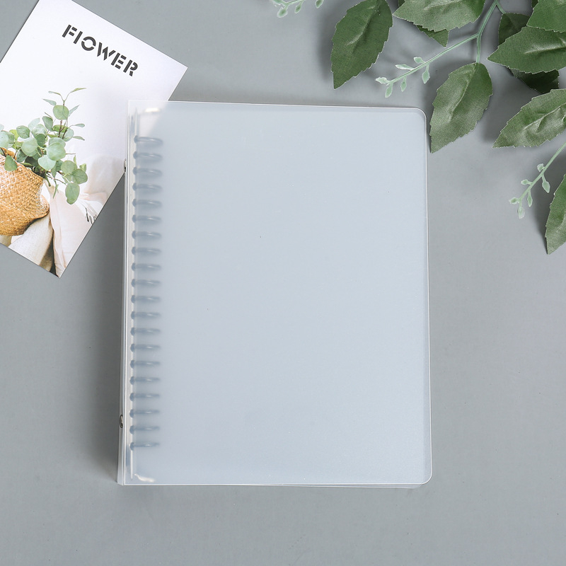 Bilježnica B5 s PVC koricom, povez s odvojivim listovima, 80 gsm papir