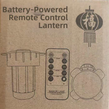 Φανάρι-σύντροφος για φαναράκια με βελούδινη υφή, Ασύρματο τηλεχειριστήριο, Ευφυής αισθητήρας φωτισμού, Ηλιακή τροφοδοσία, Προβολικό φως
