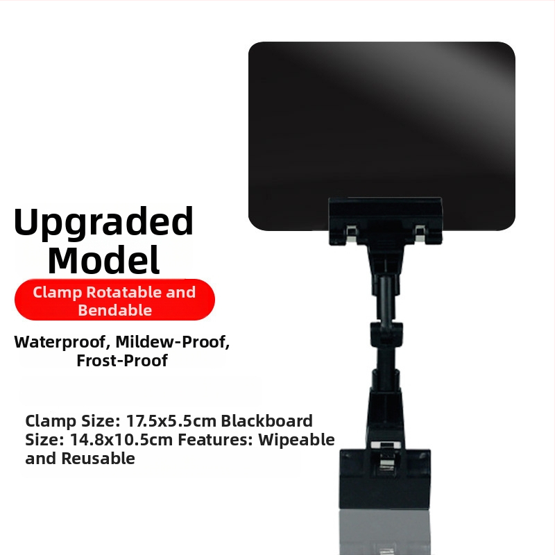 PVC tabuľka cien pre čerstvé zeleniny, vodeodolná a vymazateľná (ručne písaná cena)