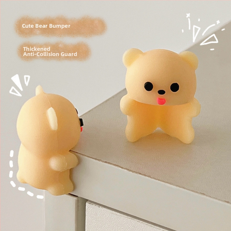 Chránič rohu stola pre deti - pravouhlý tvar, mäkký okraj, kreslený dizajn