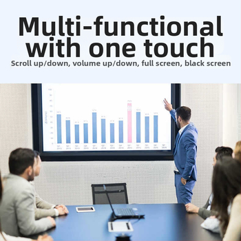 PPT τηλεχειριζόμενο δαχτυλίδι για παρουσιάσεις PT20 από την Pippi Tribe — έλεγχος σελίδων, ρύθμιση έντασης ήχου, έλεγχος προβολέα