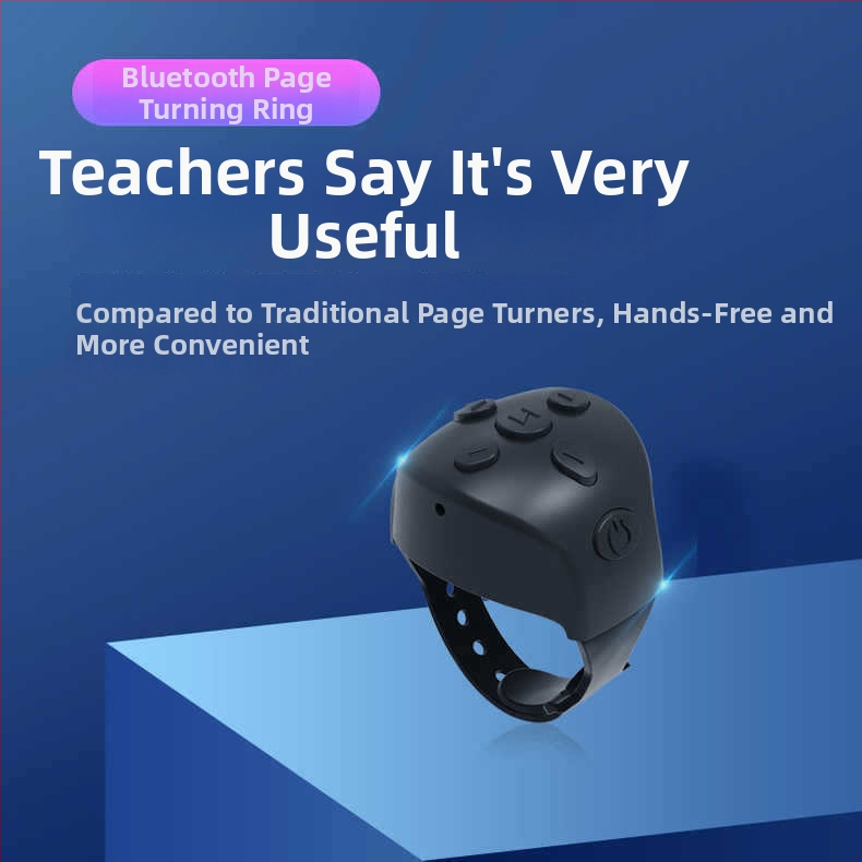 PPT τηλεχειριζόμενο δαχτυλίδι για παρουσιάσεις PT20 από την Pippi Tribe — έλεγχος σελίδων, ρύθμιση έντασης ήχου, έλεγχος προβολέα