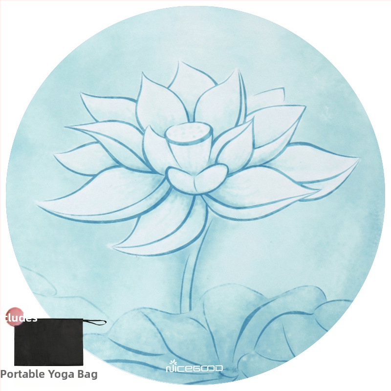 Nagoudi joga podložka — guma, hrúbka 1/3/5 mm, hmotnosť 500 g, spracovanie prispôsobené, pôvod Hangzhou