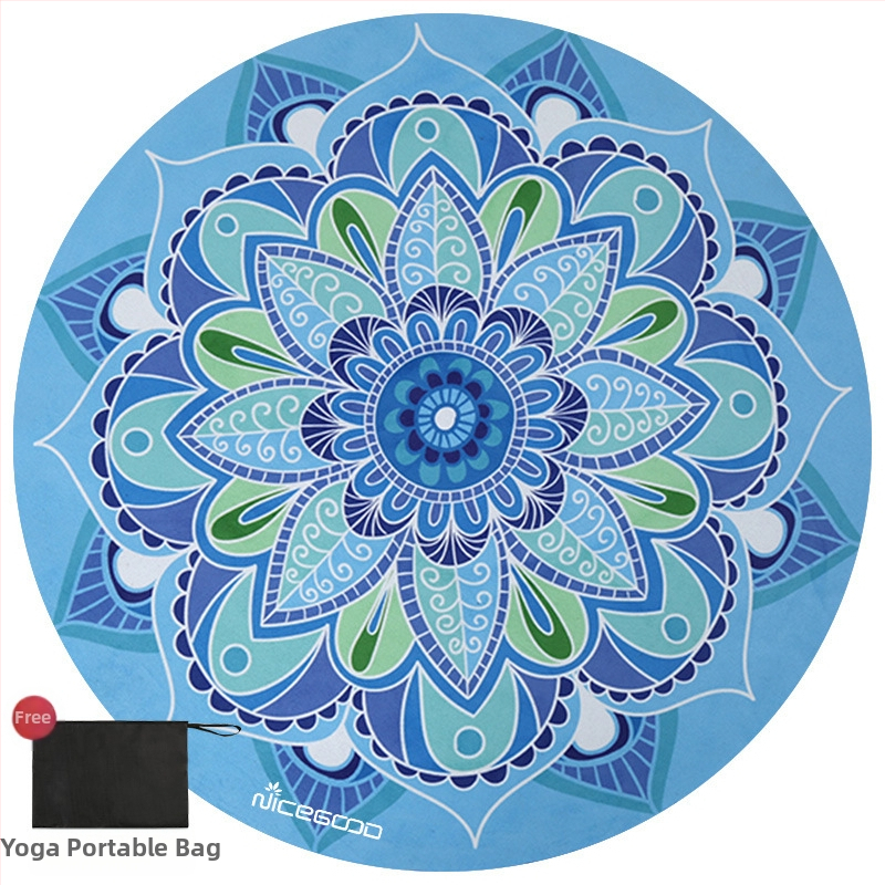 Nagoudi joga podložka — guma, hrúbka 1/3/5 mm, hmotnosť 500 g, spracovanie prispôsobené, pôvod Hangzhou