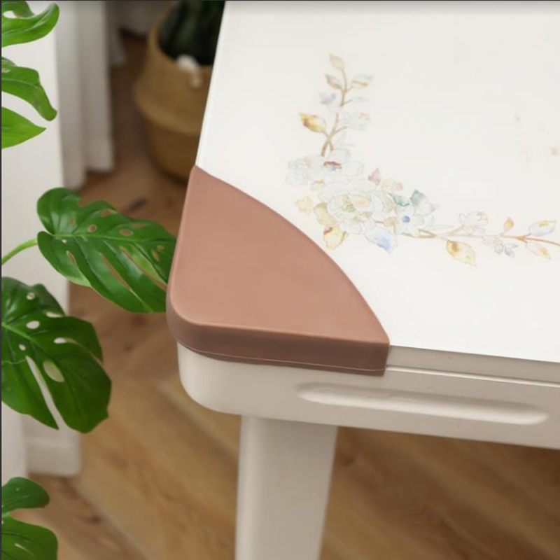 Детски предпазител за ъгъл на масата - силикон, с форма на вентилатор, комплект 200 бр., баркод 5000