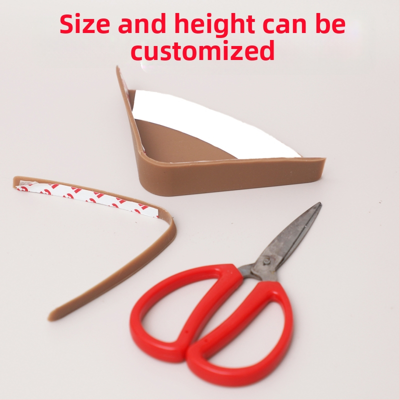 Detský ochranný roh stola - silikón, tvar ventilátora, balenie 200 kusov, čiarový kód 5000