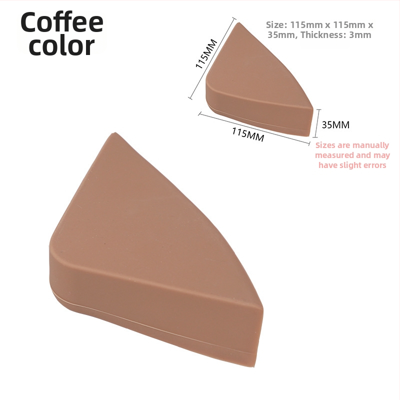 Detský ochranný roh stola - silikón, tvar ventilátora, balenie 200 kusov, čiarový kód 5000