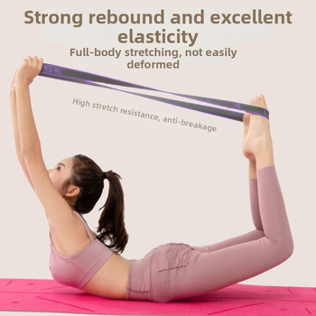 Fenzhi Elastická páska na pretiahnutie chrbta a ramien – segmentovaná joga/pilates odporová páska