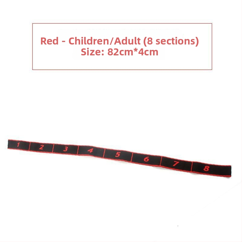 Fenzhi Elastická páska na pretiahnutie chrbta a ramien – segmentovaná joga/pilates odporová páska