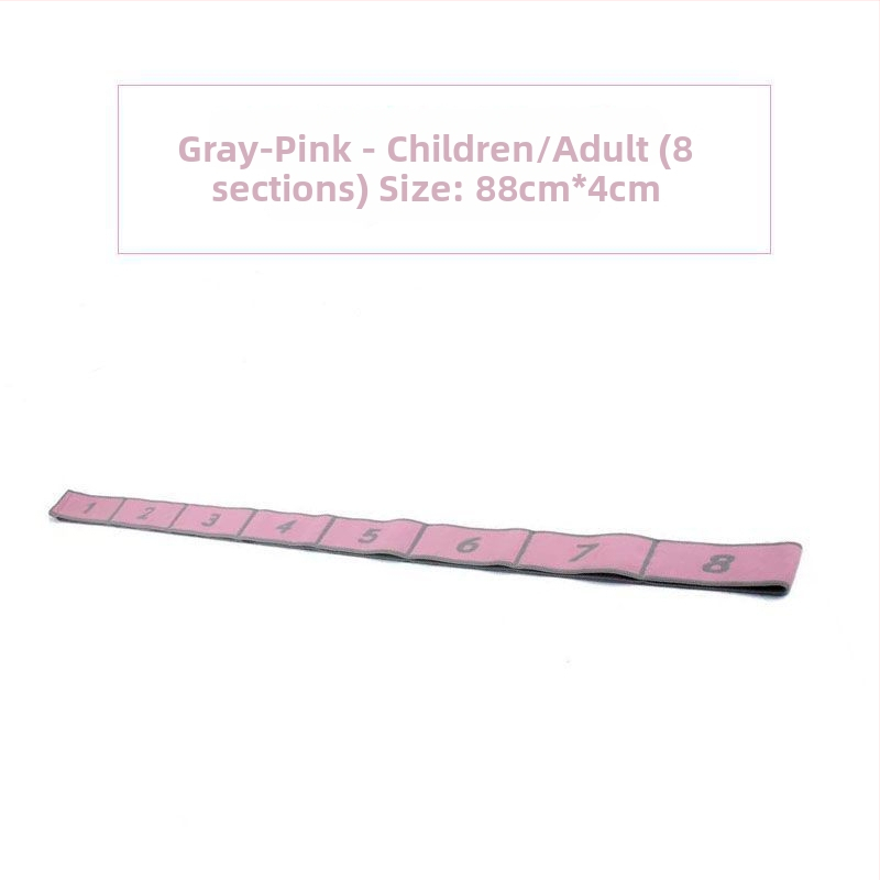 Fenzhi Elastická páska na pretiahnutie chrbta a ramien – segmentovaná joga/pilates odporová páska