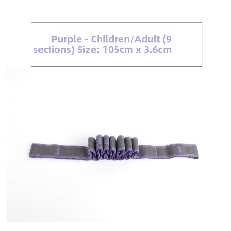 Fenzhi Elastická páska na pretiahnutie chrbta a ramien – segmentovaná joga/pilates odporová páska