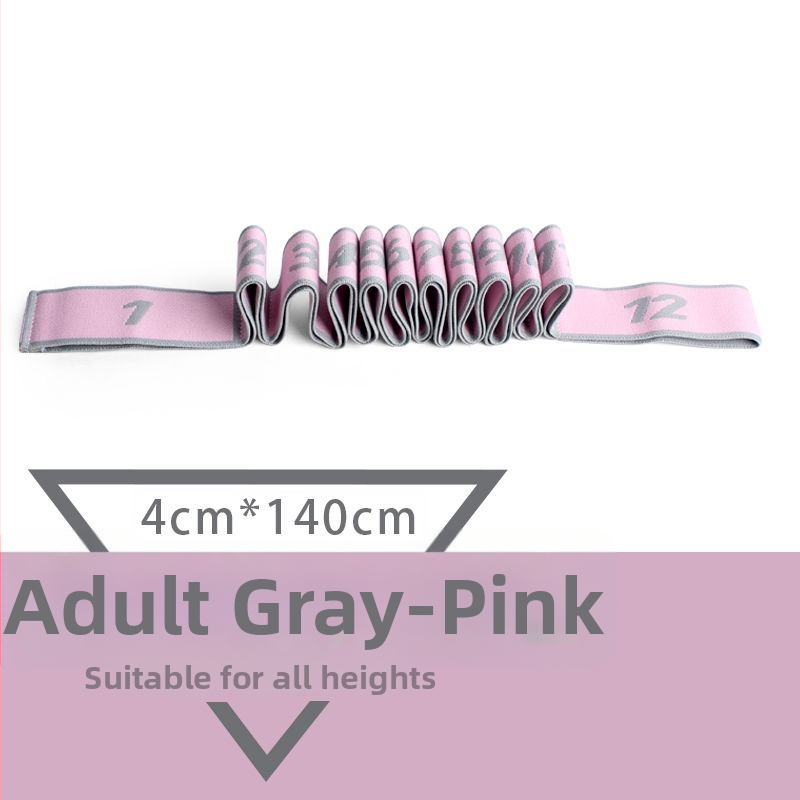 Fenzhi Elastická páska na pretiahnutie chrbta a ramien – segmentovaná joga/pilates odporová páska
