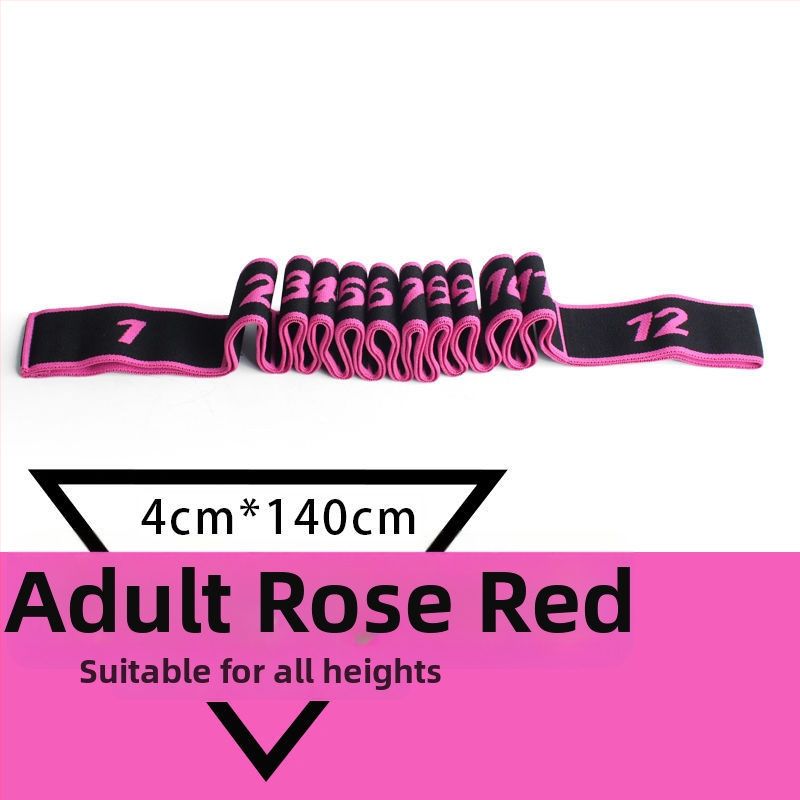 Fenzhi Elastická páska na pretiahnutie chrbta a ramien – segmentovaná joga/pilates odporová páska