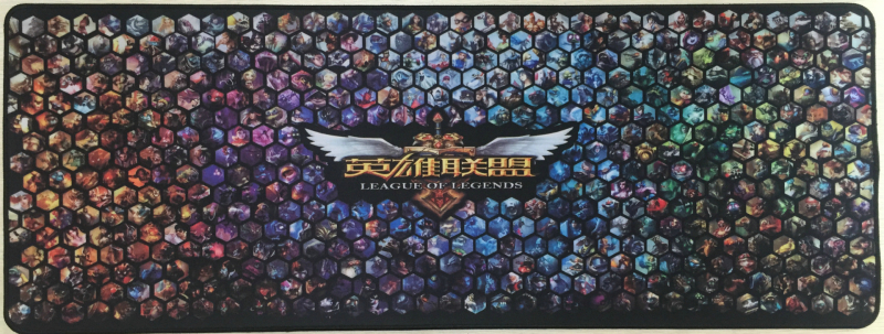 Covoraș de birou din cauciuc, dublu față, cu imprimare logo și personalizare OEM