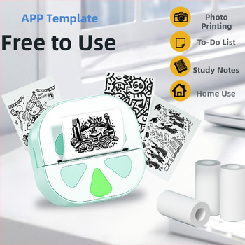 Prijenosni Bluetooth termalni pisač naljepnica D20 za pametne telefone, bez tinte, tisak 48 mm, papir širine 57 mm