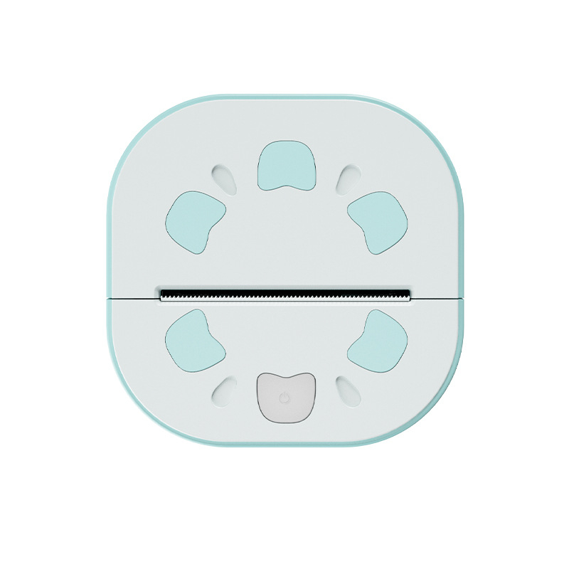 Prijenosni Bluetooth termalni pisač etiketa, termalni ispis, 1300 mAh baterija, 163 g težina, kompatibilan s Androidom i iOS-om