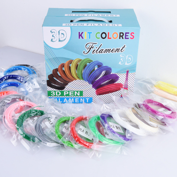 PLA filament za 3D olovku, promjer 1,75 mm, ukupna duljina 200 m, težina 33 g, set u darovnoj kutiji