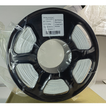 PLA mramorni filament za 3D ispis | Materijal: PLA; Prerez: kružni; Izgled: disk; Gustoća: 1.25 g/cm³; Duljina: 330