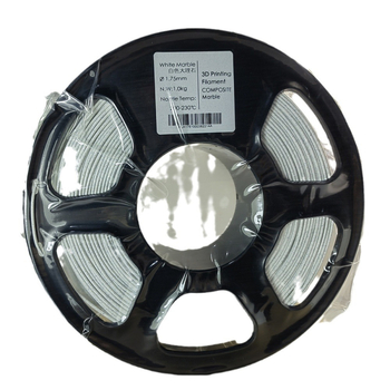 PLA mramorni filament za 3D ispis | Materijal: PLA; Prerez: kružni; Izgled: disk; Gustoća: 1.25 g/cm³; Duljina: 330
