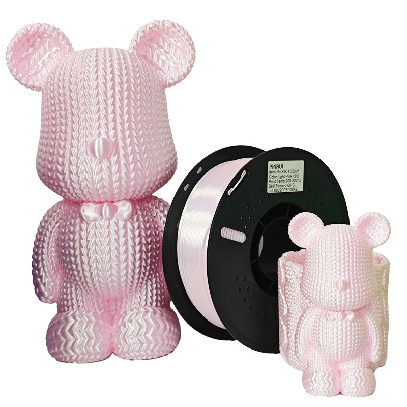 Pinrui PLA filament za 3D ispis, okrugli presjek, gustoća 1.26 g/cm³