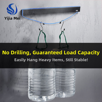 Nástenný magnetický držiak na nože z nerezovej ocele 304, bez vŕtania, jednovrstvový, moderný minimalistický dizajn, nosnosť 7,5 kg