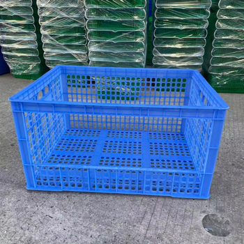 Μεγάλο πλαστικό κουτί με ανοιχτό άνω άκρο για ταξινόμηση και αποθήκευση εμπορευμάτων, HDPP, χύτευση με έγχυση, τοίχος 2–8 mm, φορτίο 50, δυνατότητα εκτύπωσης λογότυπου.