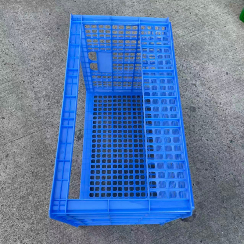 Μεγάλο πλαστικό κουτί με ανοιχτό άνω άκρο για ταξινόμηση και αποθήκευση εμπορευμάτων, HDPP, χύτευση με έγχυση, τοίχος 2–8 mm, φορτίο 50, δυνατότητα εκτύπωσης λογότυπου.