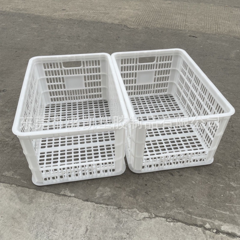 Μεγάλο πλαστικό κουτί με ανοιχτό άνω άκρο για ταξινόμηση και αποθήκευση εμπορευμάτων, HDPP, χύτευση με έγχυση, τοίχος 2–8 mm, φορτίο 50, δυνατότητα εκτύπωσης λογότυπου.