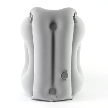 Φουσκωτό ταξιδιωτικό μαξιλάρι, φορητό, εξωτερικό ύφασμα πολυεστέρα, προσαρμοστικός σχεδιασμός, κατασκευή με ραφή συγκόλλησης