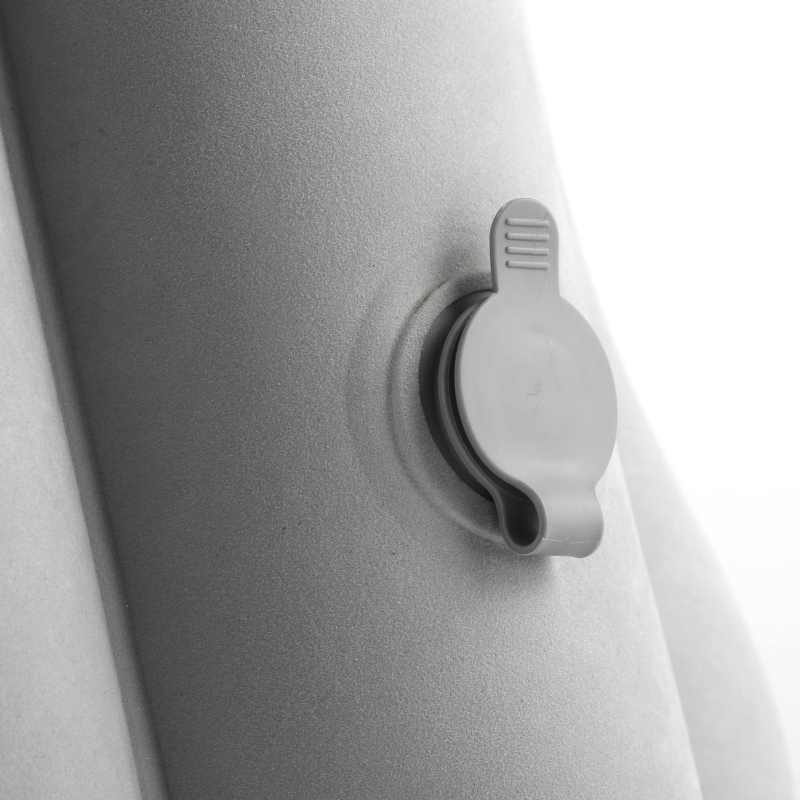 Φουσκωτό ταξιδιωτικό μαξιλάρι, φορητό, εξωτερικό ύφασμα πολυεστέρα, προσαρμοστικός σχεδιασμός, κατασκευή με ραφή συγκόλλησης