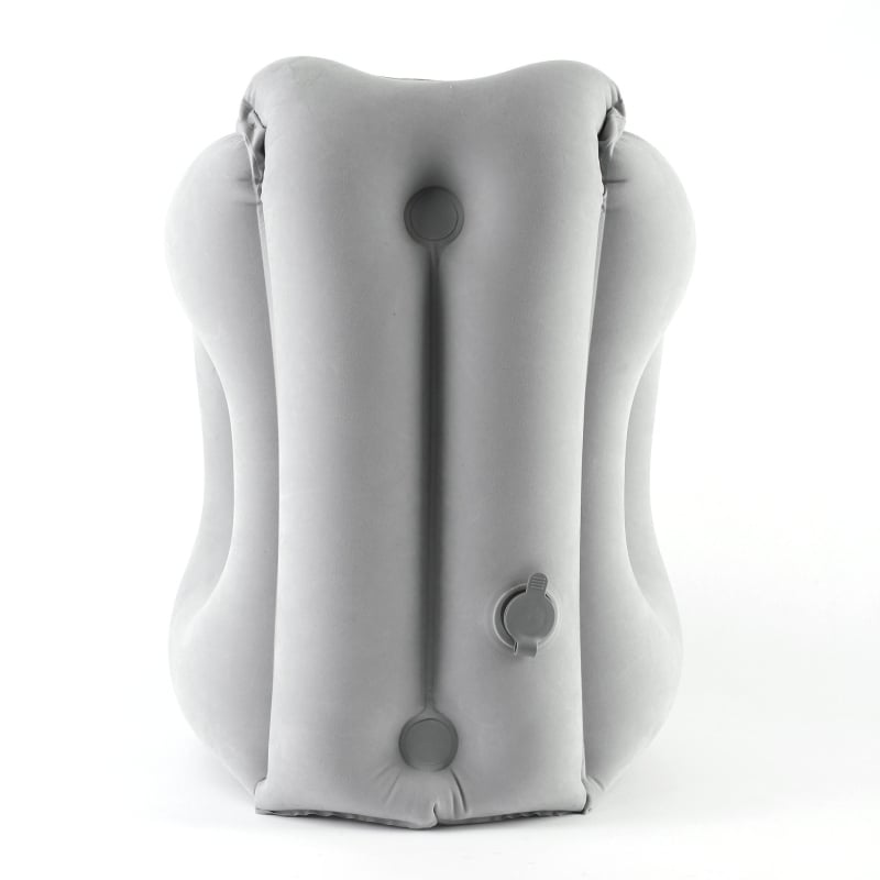 Φουσκωτό ταξιδιωτικό μαξιλάρι, φορητό, εξωτερικό ύφασμα πολυεστέρα, προσαρμοστικός σχεδιασμός, κατασκευή με ραφή συγκόλλησης