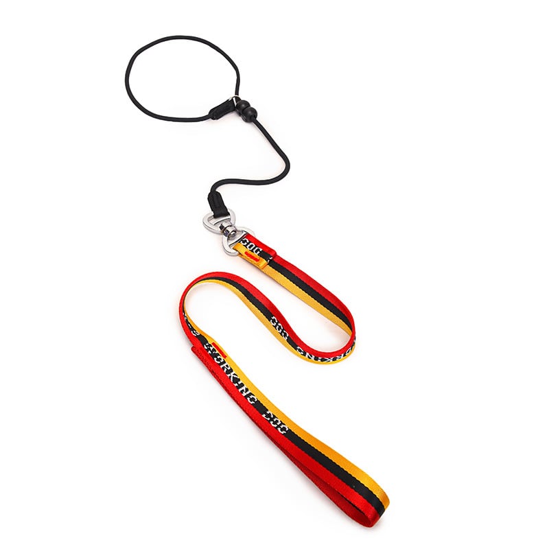 Λιτό λουρί εκπαίδευσης σκύλων – σταθερού μήκους πολυεστέρα, λουρί K-9, μάρκα Thousand Friends