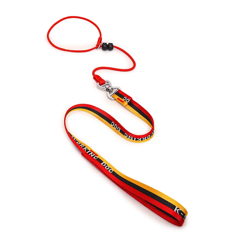 Λιτό λουρί εκπαίδευσης σκύλων – σταθερού μήκους πολυεστέρα, λουρί K-9, μάρκα Thousand Friends