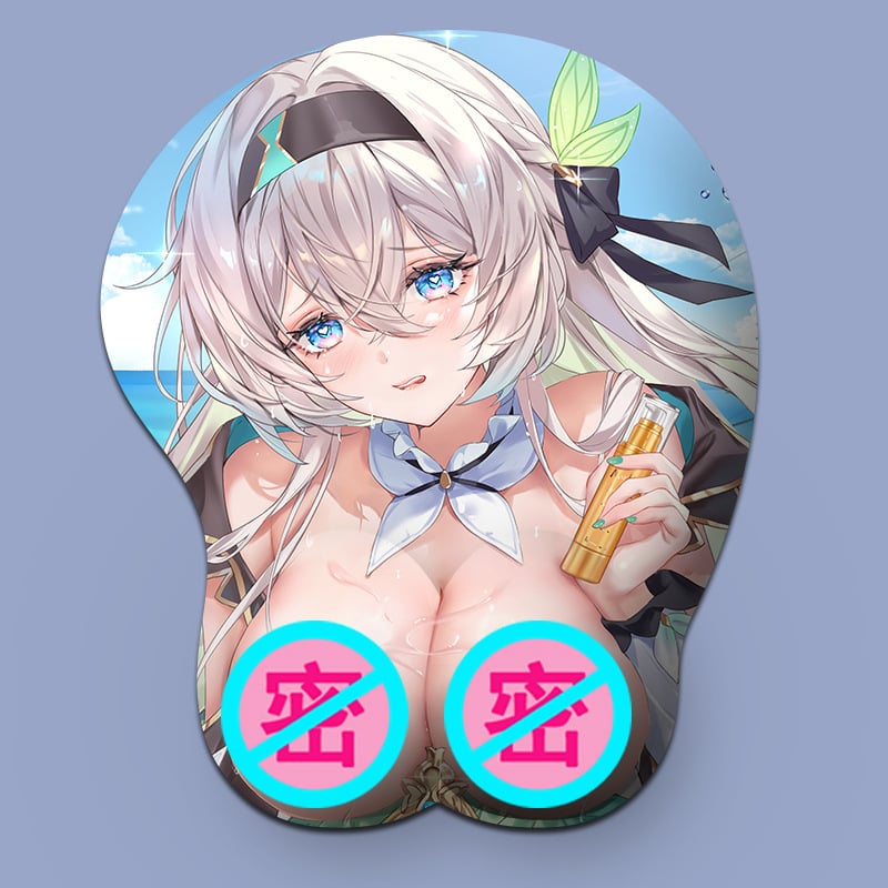 Padă mică pentru mouse din silicon cu suport pentru încheietură, design 3D, suprafață silicon + textil, turnare din plastic, imprimare logo