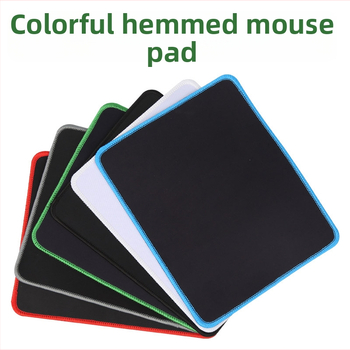 Pad de mouse pentru birou, o singură față, cauciuc natural, imprimare prin transfer termic, logo imprimat, OEM personalizabil