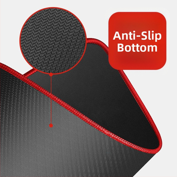 Pad de mouse pentru birou, o singură față, cauciuc natural, imprimare prin transfer termic, logo imprimat, OEM personalizabil