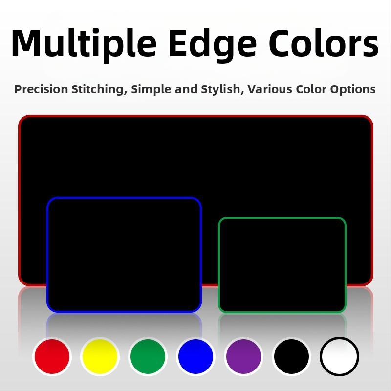 Pad de mouse pentru birou, o singură față, cauciuc natural, imprimare prin transfer termic, logo imprimat, OEM personalizabil