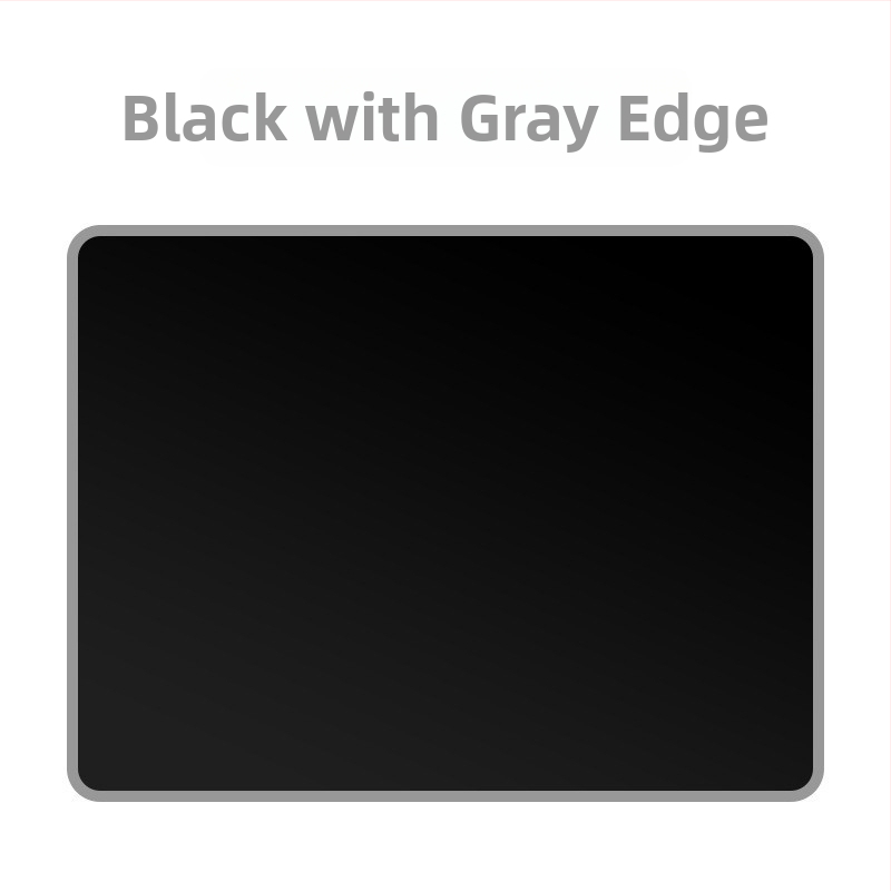 Pad de mouse pentru birou, o singură față, cauciuc natural, imprimare prin transfer termic, logo imprimat, OEM personalizabil