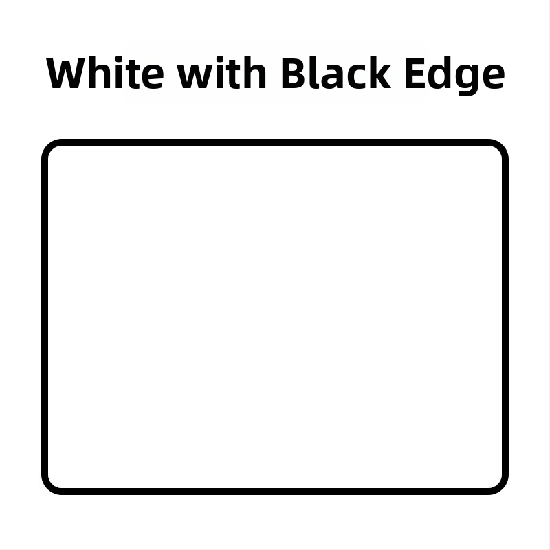 Pad de mouse pentru birou, o singură față, cauciuc natural, imprimare prin transfer termic, logo imprimat, OEM personalizabil