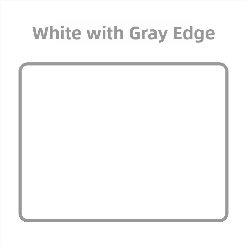 Pad de mouse pentru birou, o singură față, cauciuc natural, imprimare prin transfer termic, logo imprimat, OEM personalizabil