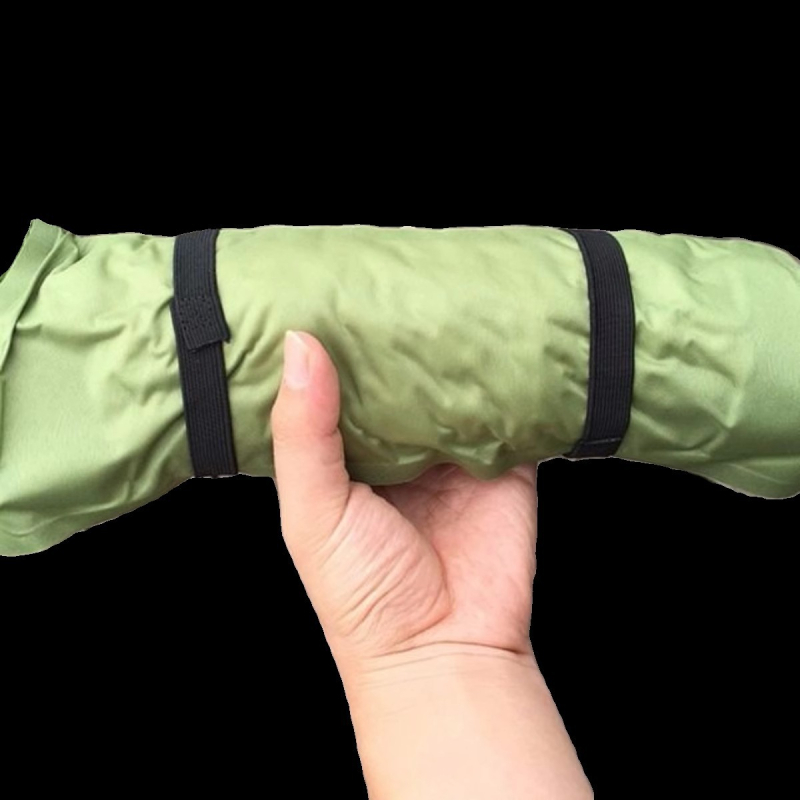Vanjska automatski napuhujuća putna jastučnica — ekološki PVC, prijenosna, jednostavan stil