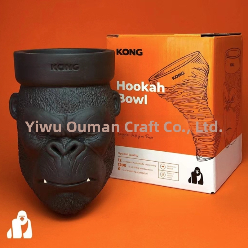 Nerezová oceľová miska na vodnú fajku, opakovane použiteľná, dostupný luxus