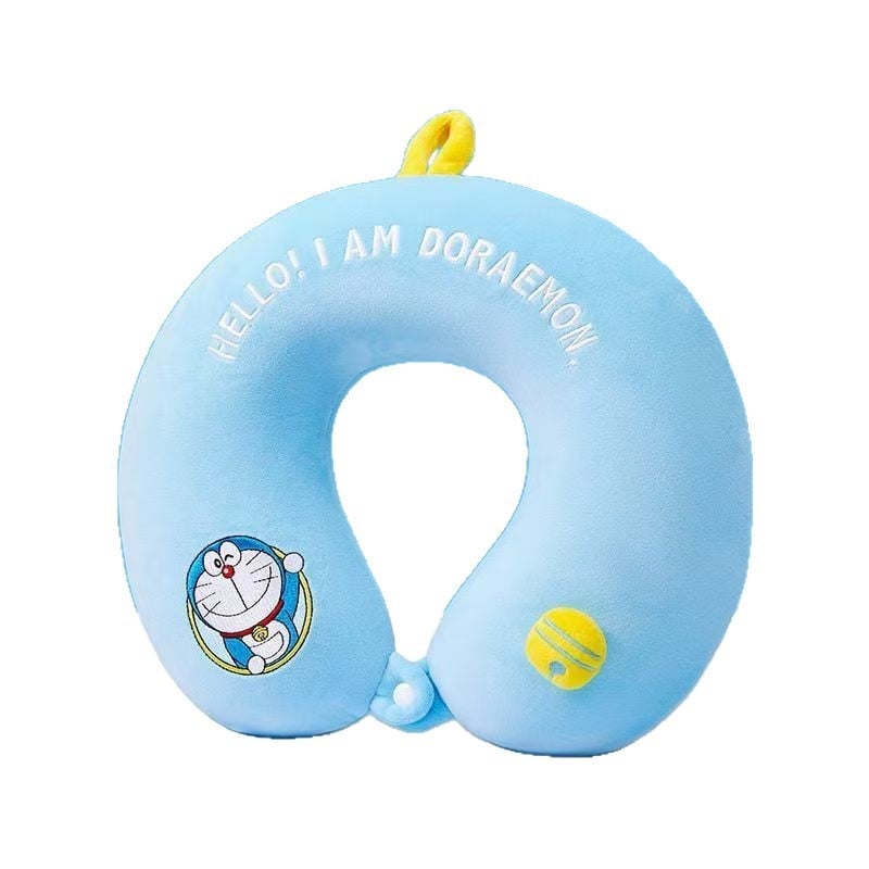 Μαξιλάρι αυχένα σε σχήμα U για ταξίδια, με αφρό μνήμης και βελούδινο κάλυμμα