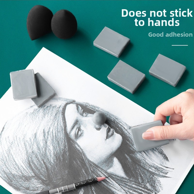 Pengyi KSXP Mäkká Plastová Guma na Skicovanie, štvoruholníkový tvar, Unisex, Vek 6–18