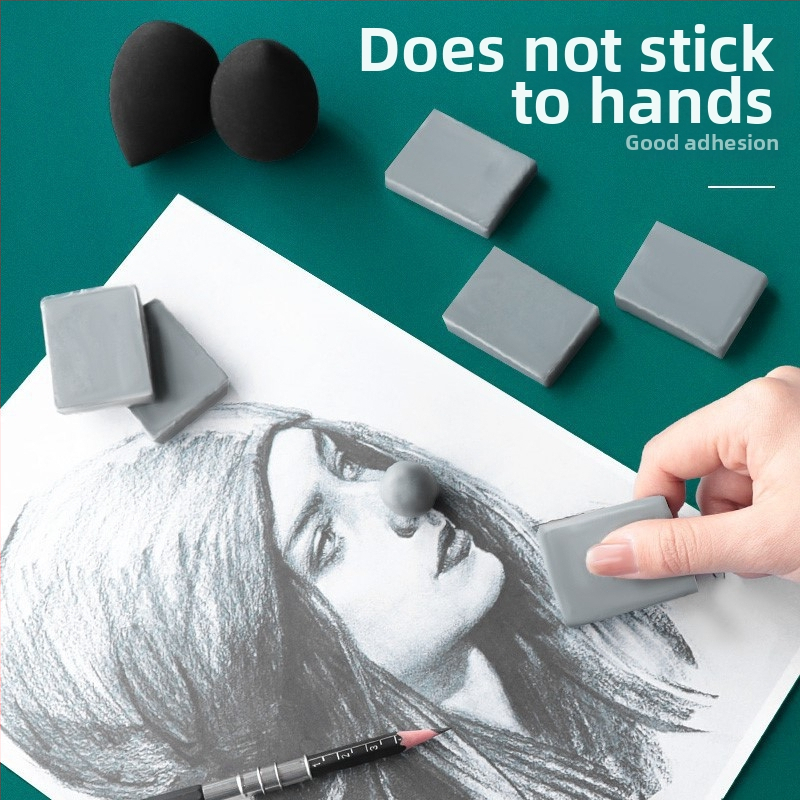 Pengyi KSXP Mäkká Plastová Guma na Skicovanie, štvoruholníkový tvar, Unisex, Vek 6–18