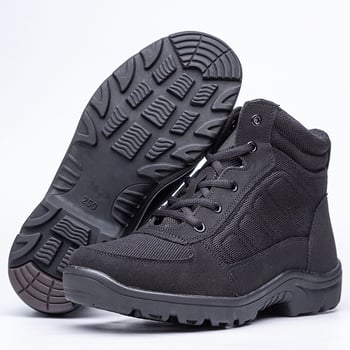 Ghete de iarnă pentru exterior, cu partea superioară din pânză, căptușeală din lână, talpă rezistentă la uzură, gleznă joasă, calde