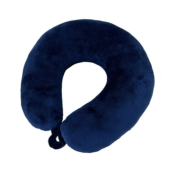 Αυχενικό μαξιλάρι σε σχήμα U για ταξίδια, γέμισμα PP βαμβάκι, ύφασμα crystal velvet, μοντέρνο μινιμαλιστικό στυλ, κατάλληλο για ενήλικες