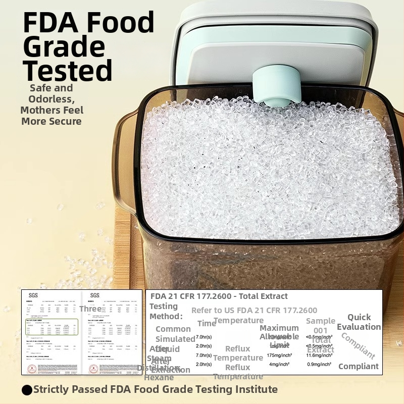 Ankou Διπλής Στρώσης Θήκη Αποθήκευσης Γάλακτος σε Σκόνη – Αδιάβροχη, Αντιδιαβρωτική, Με Αντιολισθητική Βάση και Σπάτουλα Μέτρησης, Κατάλληλη από Νεογέννητα έως 3 ετών